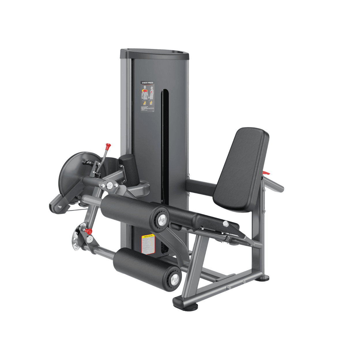 Equipamento de musculação profissional - Extensora/Flexora PR015